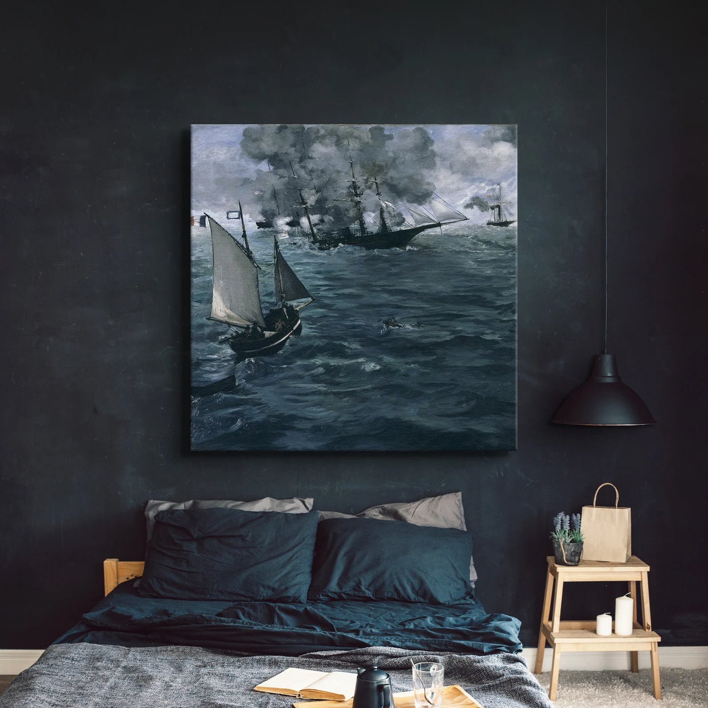 La battaglia del Kearsarge e l'Alabama - Édouard Manet