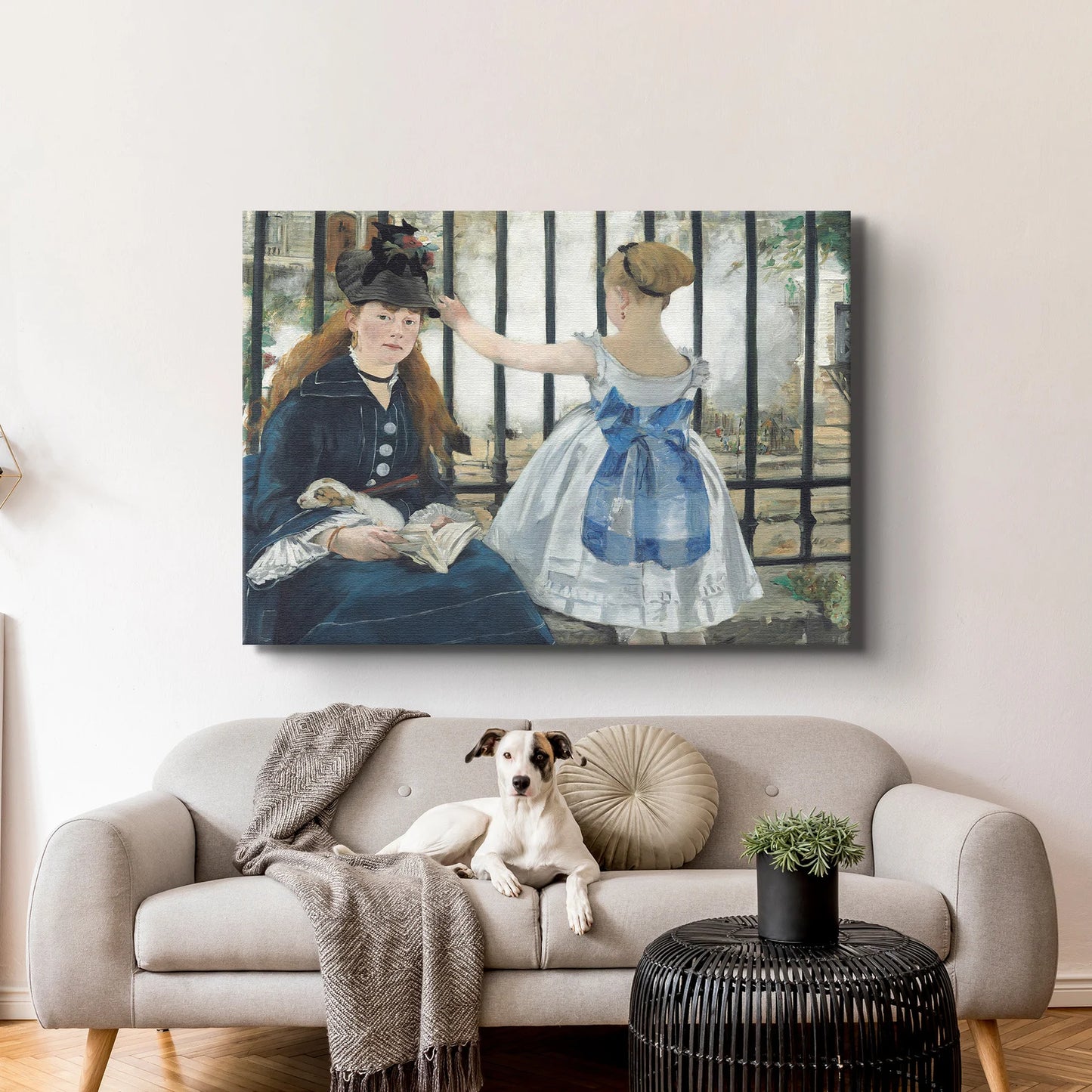 La ferrovia - Édouard Manet