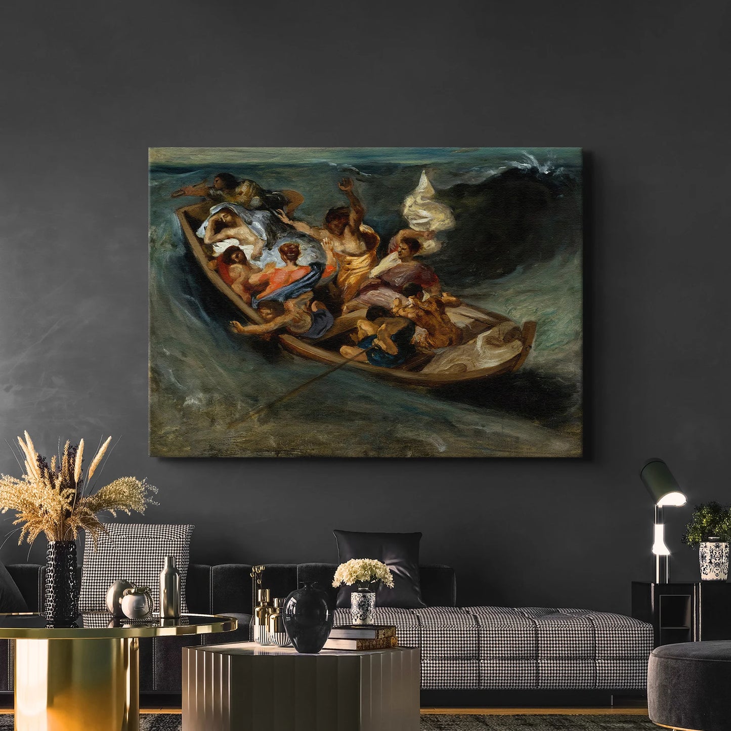 Cristo sul mare di Galilea - Eugène Delacroix