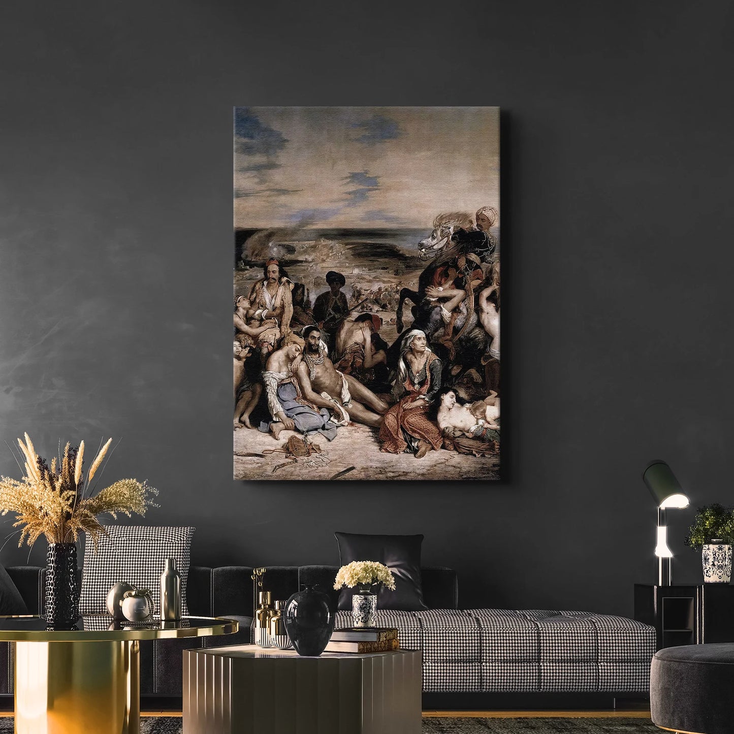 Il massacro di Chios - Eugène Delacroix