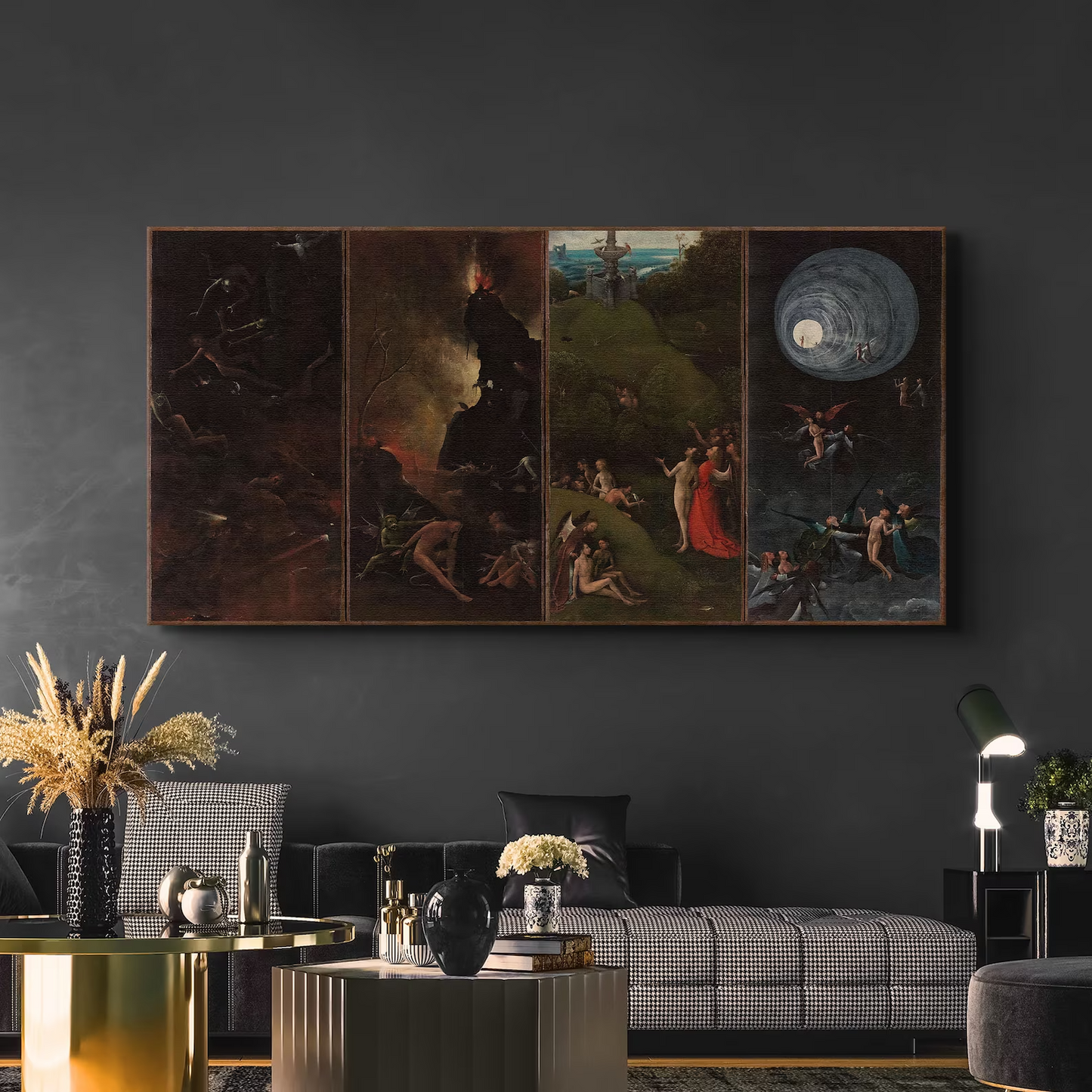 Visioni dell'aldilà Polittico - Hieronymus Bosch